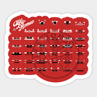 Alfa Romeo Family Sticker